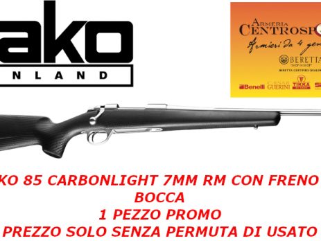CARABINA BOLT ACTION SAKO 85 CARBOMLIGHT