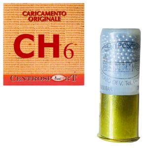 ARMERIA CENTROSPORT - CH6 BIOR NIKELATE PIOMBO N°9 - calibro 12