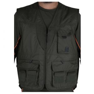 MASSERIA - Gilet da Caccia Masseria MV20 Verde Multitasche