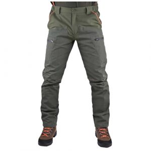 MASSERIA - Pantalone Vient Softshell VP01 New Verde/orange