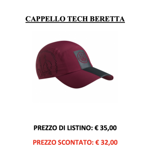 Beretta - Cappellino Tech Cordovan Spirit