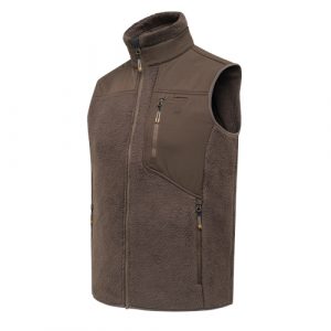 Beretta - Gilet Halifax Sherpa Fleece marrone