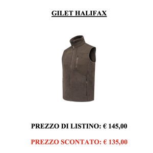 Beretta - Gilet Halifax Sherpa Fleece marrone