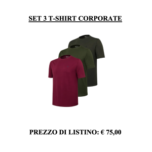 Beretta - SET OF 3 CORPORATE T-SHIRT