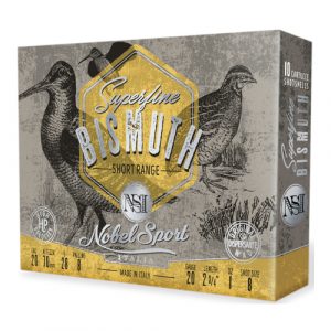 NOBEL SPORT ITALIA - Cartucce a pallini - SUPERFINE BISMUTH SHORT RANGE N° 8